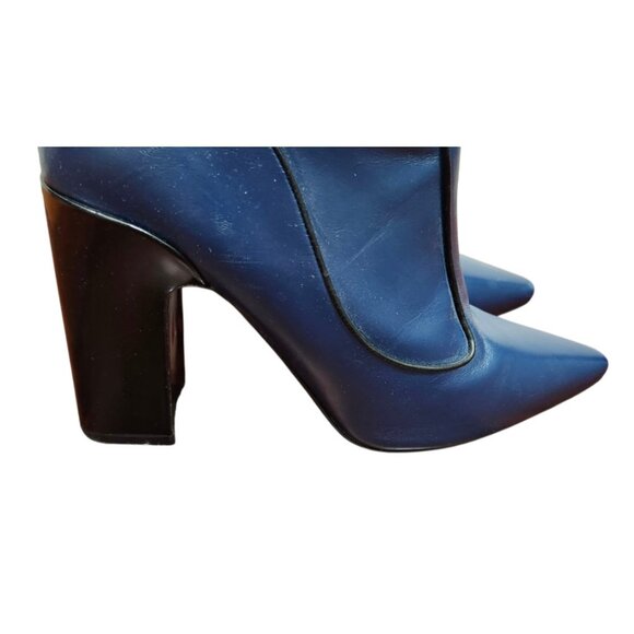 FABRIZIO VITI CAPALBIO LEATHER WINTER TIMELESS BOOTIE Size EU38/US 7.5 - Picture 4 of 16